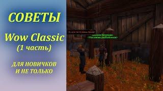 Несколько Советов Новичкам и не только в Wow Classic