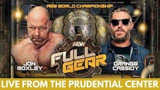 Jon Moxley vs Orange Cassidy World Title Match - AEW FULL GEAR 2024 #aew #aewfullgear #prowresting