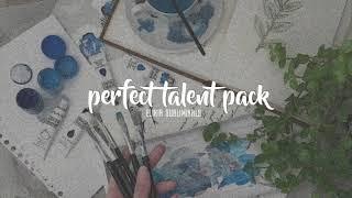  Perfect Talent Combo  (INTENSE SUBLIMINAL)