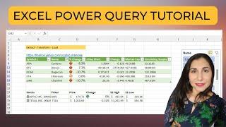 Excel Power Query Tutorial: Update Crypto and Stock Automatically