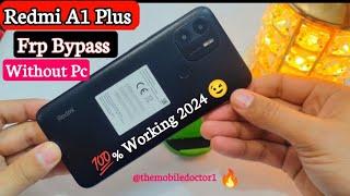 Redmi A1 Plus Frp Bypass Without Pc | Redmi A1 plus Google Account Unlock Without Pc  