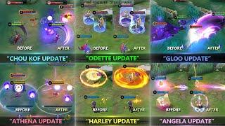 Visual Update for Odette, Wanwan, KOF skins and more...