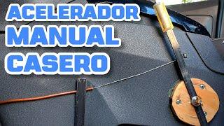 Acelerador Manual o CONTROL CRUCERO para Autos (HAZLO TU MISMO)