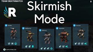 War Robots: STRIDER, HELLBURNER, MERCURY, INQUISITOR AND PURSUER GAMEPLAY [Skirmish Mode]