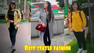 FASHION STYLE SIMPLE OUTFIT KEKINIAN 2019_2020 || foto Nyonya Lenjeh