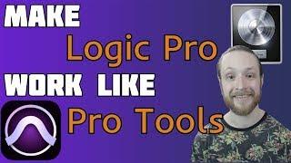 Make Logic Pro Work Like Pro Tools! (Zooming, Fading, and Adjusting Gain) || URQ In Progress