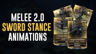 Sword Stances & Animations - Melee 2.0 (Warframe)