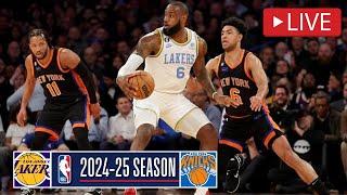 LIVE! LA Lakers vs New York Knicks | March 6, 2025 | Knicks vs Lakers NBA LIVE 2K25