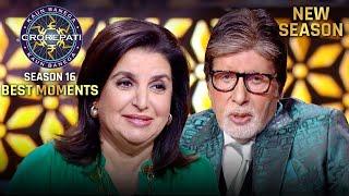 New Season | KBCS16 | Contestant Special | Big B और Farah Khan ने साझा किए कुछ मज़ेदार पल