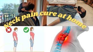 Neck pain cure at home | stretch yog technique