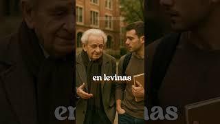"The anecdote of Levinas and the silence that demands a response"
