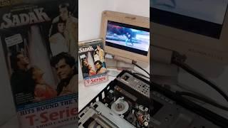 Sadak t-series vhs cassette tape #shantishop #tseries #90smusic #90svcrcassettes #SanjayDutt