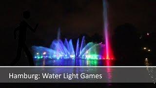 Der Geher in Hamburg: Wasserlichtspiele