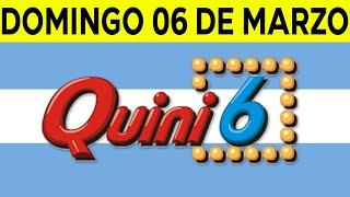 Resultados del sorteo quini 6 del Domingo 6 de Marzo del 2022