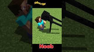When a noob sees an enderman #minecraft #minecraftanimation #minecraftmemes