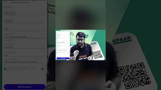 MAKE APAAR ID IN ONLY 5 STEPS - BY VT SIR #shortsfeed #apaarid #viralvideo #ytshortsfeature #vtsir