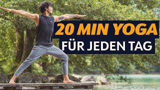 20 MINUTEN YOGA FÜR JEDEN TAG - Dehnen, Meditation und Wohlfühlen