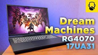 Игровой ноутбук Dream Machines RG4070-17UA31 / Обзор