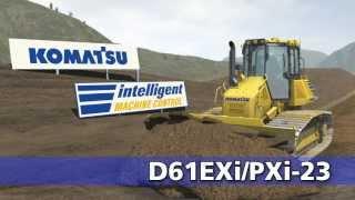 Komatsu - Intelligent Machine Control dozer D61i-23