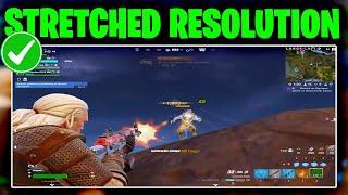 How To Get Stretched Resolution In Fortnite | Best Stretched Resolution For Fortnite (2024)