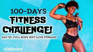 DAY 30/100 DAY CHRISS FIT CHALLENGE | WORKOUT STARTS AT 18:58 !!!