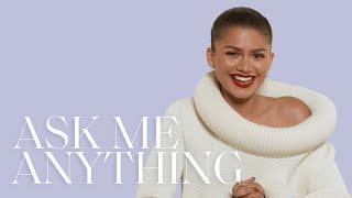 Zendaya On Her In-N-Out Order, Last Show Binged & Styling w/ Law Roach | Ask Me Anything | ELLE