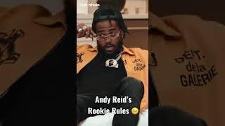 Coach Andy Reid and his Rules for NFL Rookies 