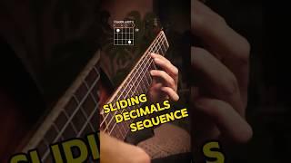 Sliding decimals sequence #guitarchords