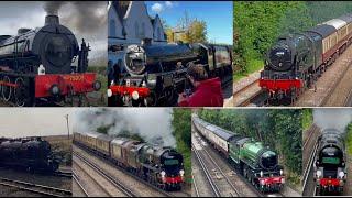 Steam Trains UK - Steam Locomotives  UK ( 2024 & 2023 )