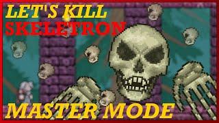 How to EASILY Beat MASTER MODE Skeletron in Terraria 1.4!!