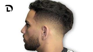 COMO HACER UN FADE PULIDO? @Leanbarber  ®️ easy curly fade