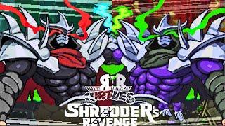 SUPER SHREDDER COMPARISON - TMNT Shredder's Revenge DLC Final Boss fight Dimensional Shellshock