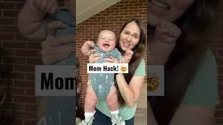 Must Know Mom Hack!  #shorts #momhacks #momlife #babies