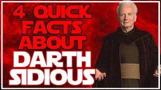 4 Quick Canon FACTS about EMPEROR PALPATINE/DARTH SIDIOUS Pt. 6 | Star Wars Explained | #Shorts