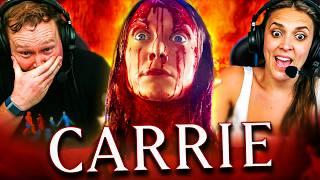 CARRIE (1976) IS CHILLING!! MOVIE REACTION!! First Time Watching | Stephen King