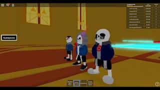 Roblox UNDERTALE BATTLE  ROYALE MURDER TIME TRIO (COOL) (Dust,Killer,HORROR