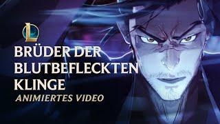 Brüder der Blutbefleckten Klinge | „Seelenblumen 2020“-Videosequenz – League of Legends