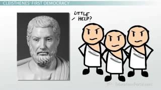 Athenian Democracy Solon and Cleisthenes