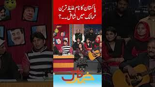 Pakistan Included in Dirtiest Countries | Khabarnaak with Aftab Iqbal | #aftabiqbal #shorts