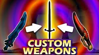 Create your own WEAPON in Arcane Odyssey!