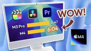 M4 iMac vs M3 PRO for Video Editing - The ULTIMATE Test!