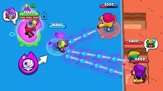 JUJU's HYPERCHARGE vs SHADE TEAM GETS 1000% KARMA  Brawl Stars 2024 Funny Moments, Fails ep.1592