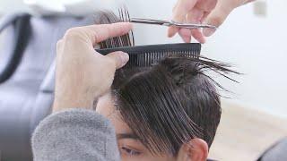 25 minute training video | Learn men's haircuts with scissors! stylist elnar