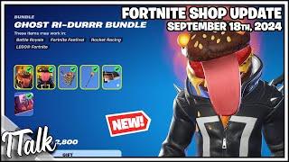 *NEW* GHOST RI-DURRR SKIN! Fortnite Item Shop [September 18th, 2024] (Fortnite Chapter 5)