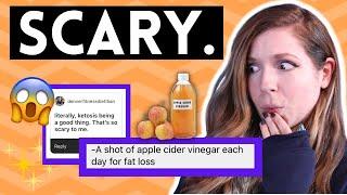 Dietitian Reacts to SCARY Nutrition Advice 