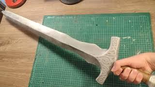 Steel sword Skyrim DIY