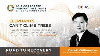 Elephants Can’t Climb Trees with Derek Williamson - Inventor of the SpeedCrete Road Solution.