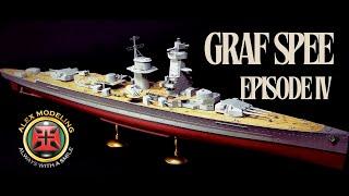 Trying to master the Admiral Graf Spee: A Model Build Episode IV