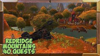 World of Warcraft Loremaster Redridge Mountains 40 quests