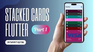 Flutter Stacked Card Animation - Creating Stacked List